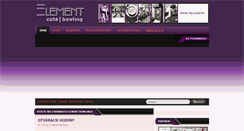 Desktop Screenshot of elementbowling.sk
